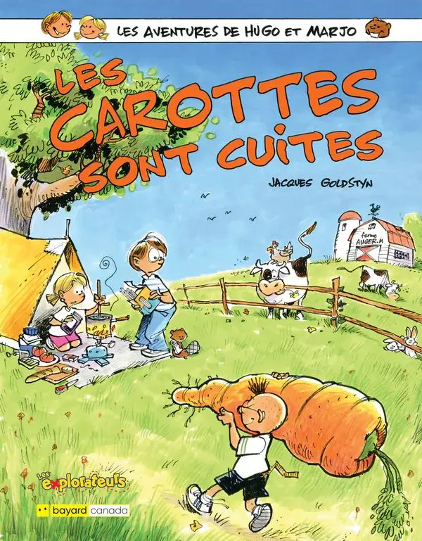 Couverture de l'album Les aventures de Hugo et Marjo 3 Les carottes sont cuites