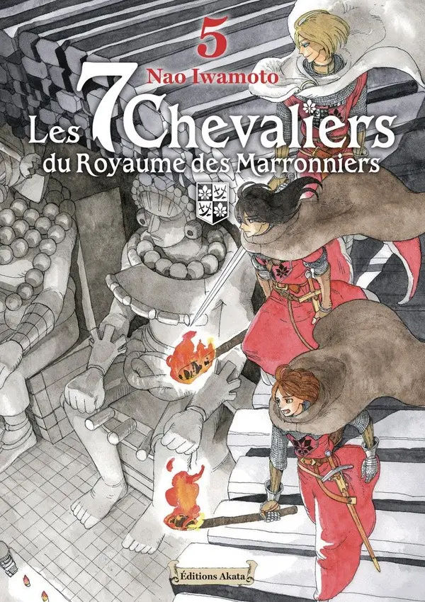 Couverture de l'album Les 7 chevaliers du Royaume des Marronniers 5