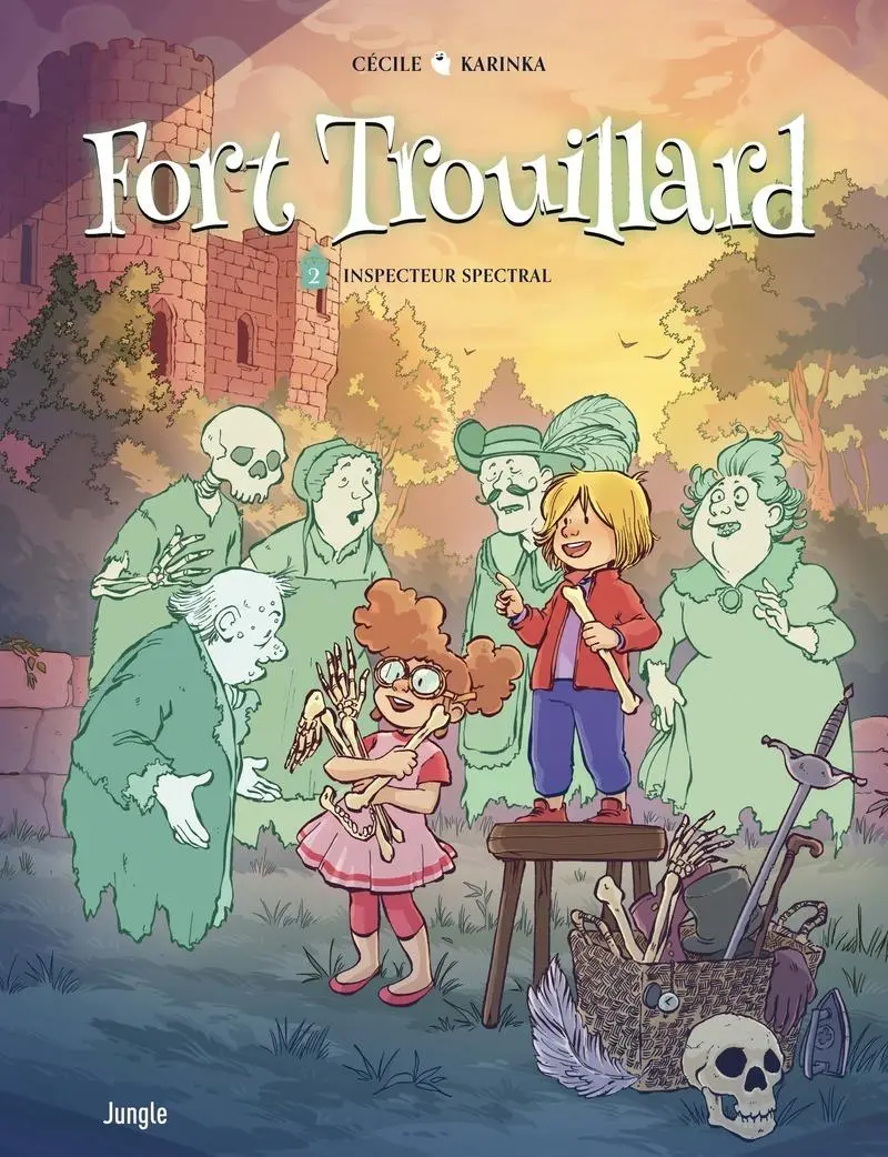 Couverture de l'album Fort Trouillard 2 Inspecteur Spectral