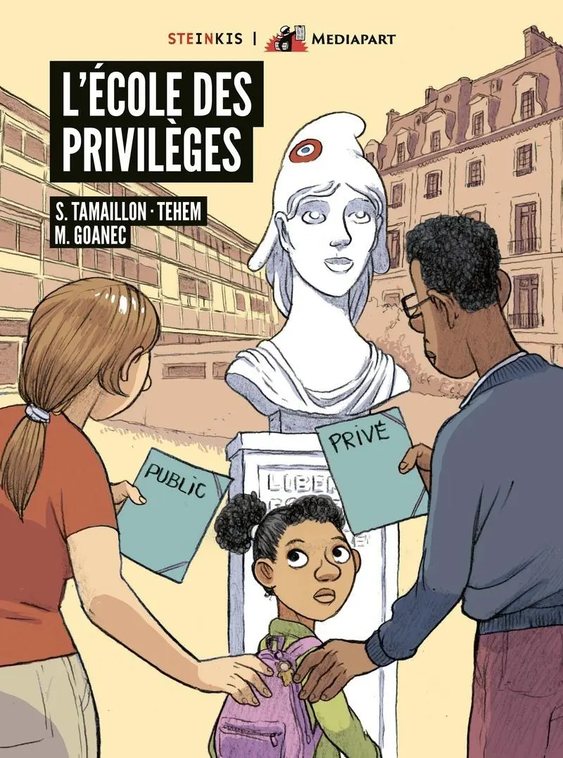 Couverture de l'album L'école des privilèges Public, privé : les familles face au choix