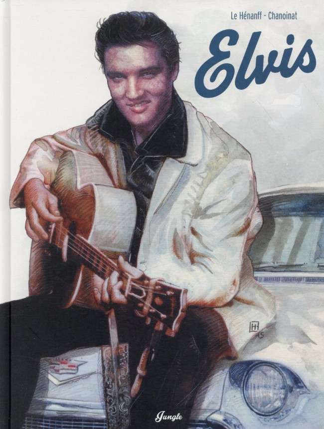 Couverture de l'album Elvis en BD