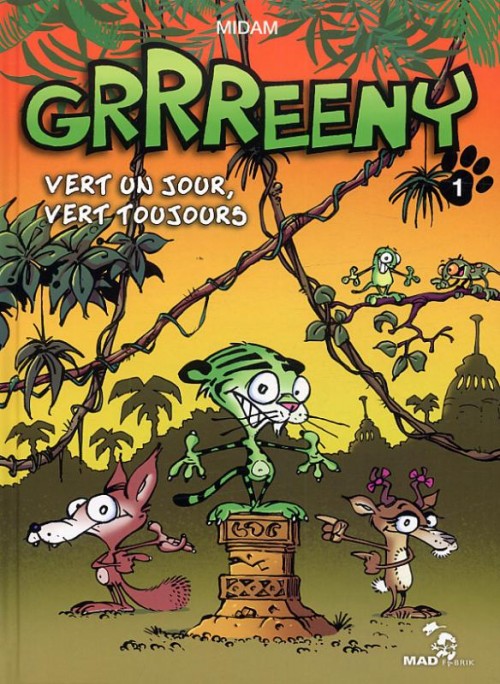 Couverture de l'album Grrreeny Tome 1 Vert un jour, vert toujours