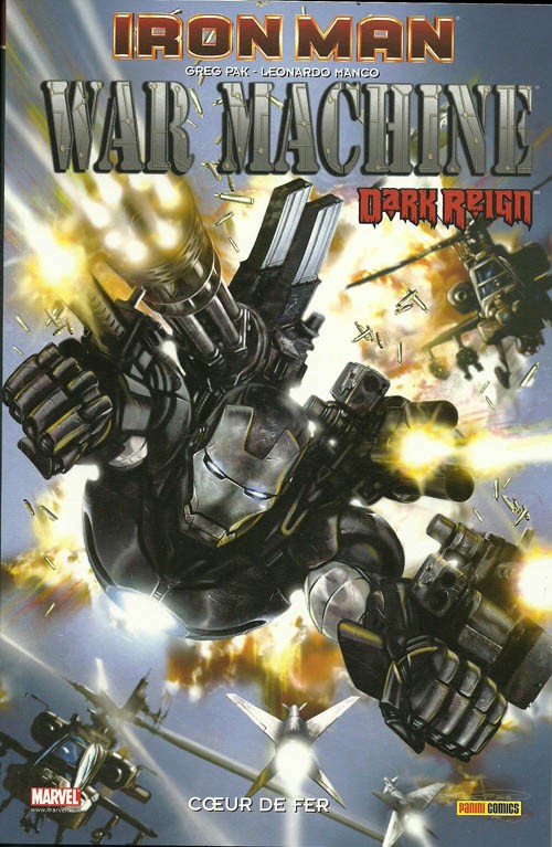 Couverture de l'album Iron Man Tome 1 War machine : cœur de fer