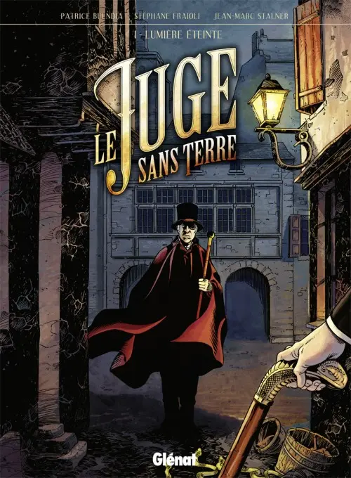 Couverture de l'album Le Juge sans terre Tome 1 Lumière éteinte