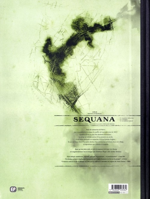 Verso de l'album Sequana L'intégrale