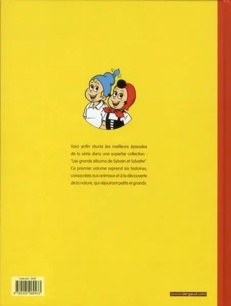 Verso de l'album Les Grands albums de Sylvain et Sylvette Tome 1 Bienvenue à la chaumière