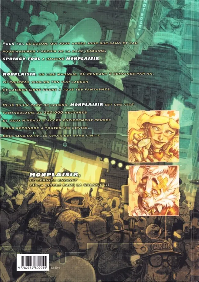 Verso de l'album Urban Tome 3 Que la lumière soit...