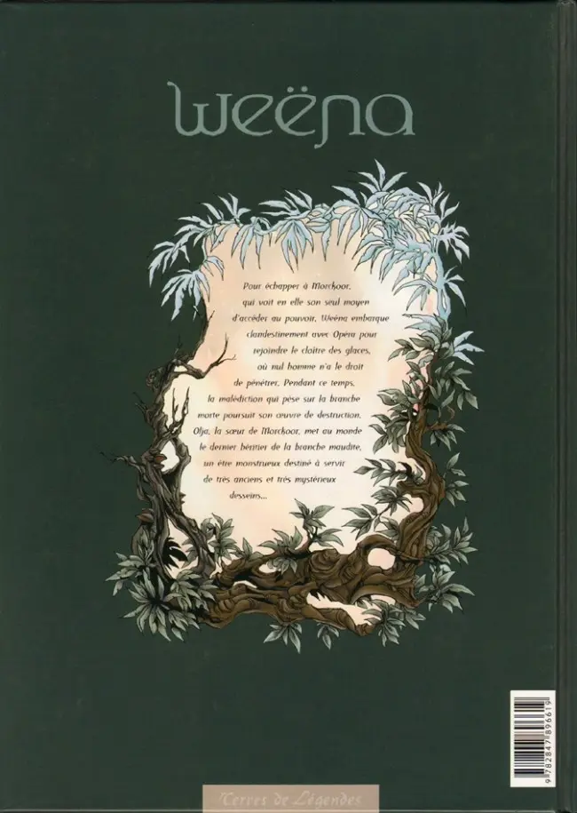 Verso de l'album Weëna Tome 3 Résurgence
