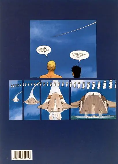 Verso de l'album Aldébaran Tome 5 La créature