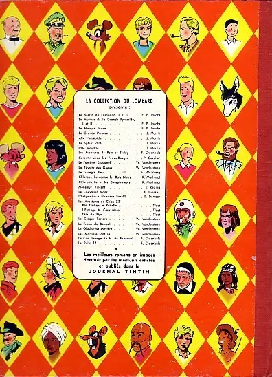Verso de l'album Alix Tome 3 L'île maudite