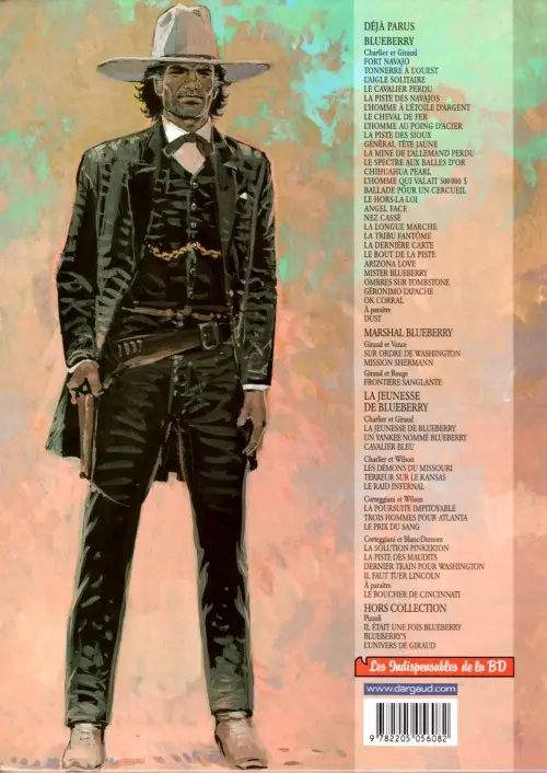 Verso de l'album Blueberry Tome 1 Fort Navajo