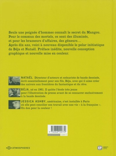 Verso de l'album Les Compagnons du rêve Tome 1 L'ombre du Mangou