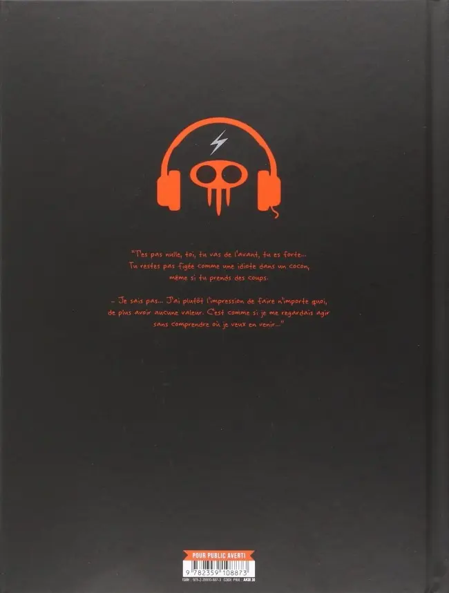 Verso de l'album Hello Fucktopia Un vrai conte de fée