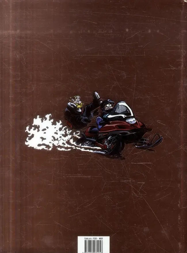 Verso de l'album Litteul Kévin Tome 6