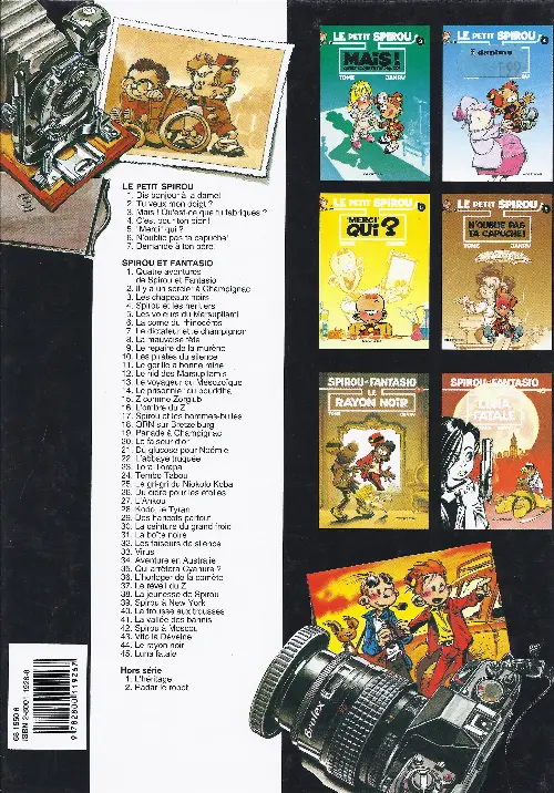 Verso de l'album Le Petit Spirou Tome 3 Mais ! Qu'est-ce que tu fabriques ?