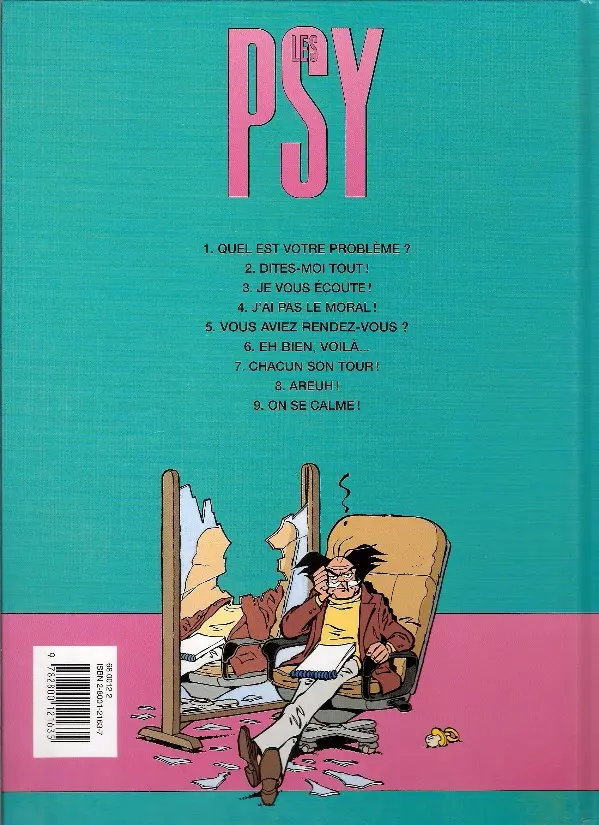Verso de l'album Les Psy Tome 2 Dites-moi tout !