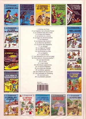 Verso de l'album Le Scrameustache Tome 2 Le magicien de la Grande Ourse