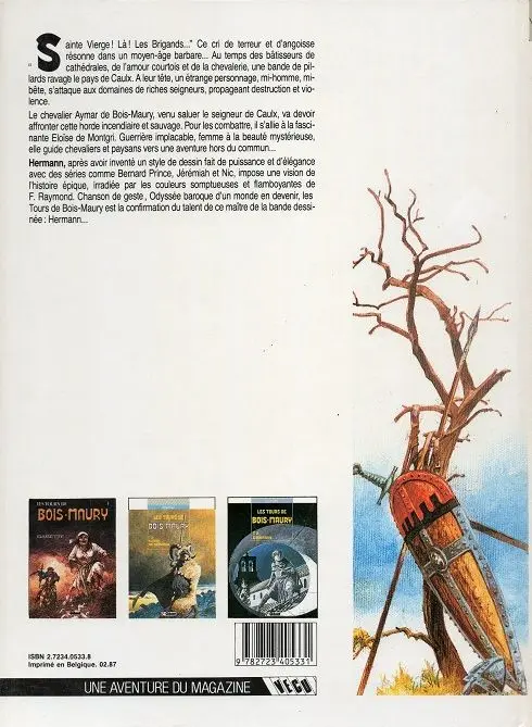 Verso de l'album Les Tours de Bois-Maury Tome 2 Eloïse de Montgri
