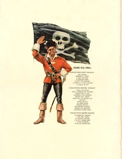 Verso de l'album Barbe-Rouge Tome 10 Mort ou vif