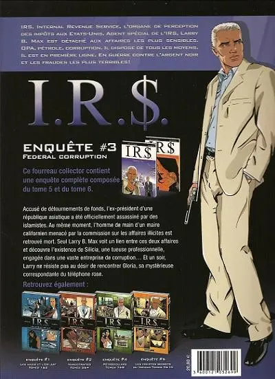 Verso de l'album I.R.$. Federal corruption