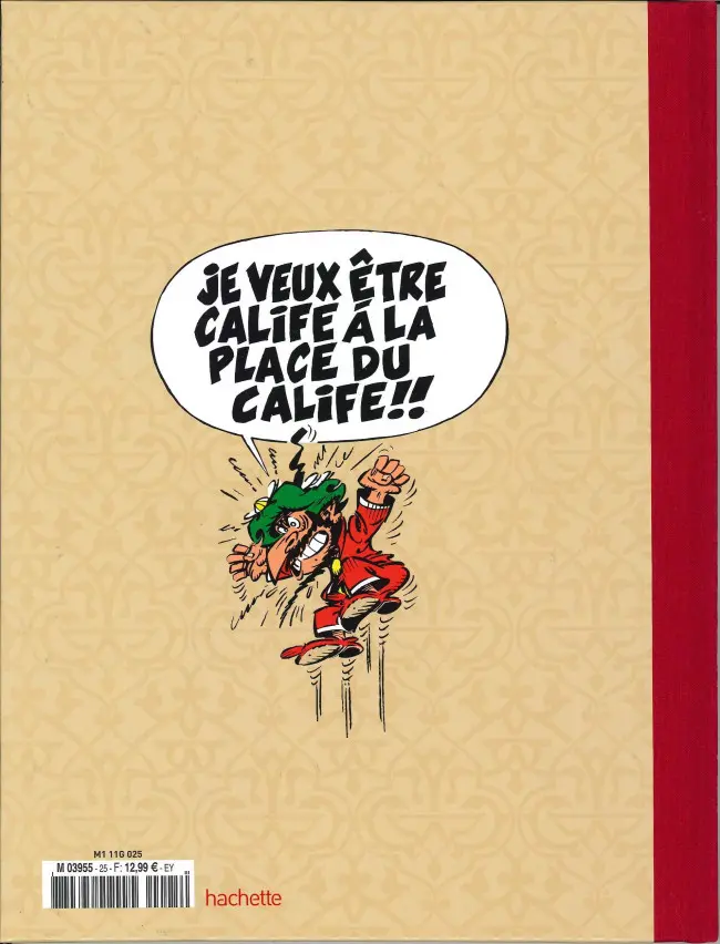 Verso de l'album Iznogoud La Collection - Hachette Tome 25
