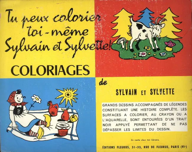 Verso de l'album Sylvain et Sylvette Tome 44 En avant, arche !
