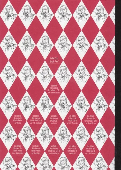 Verso de l'album Les Belles histoires de l'Oncle Paul Tome 16