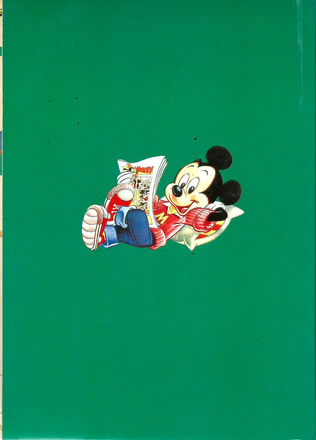 Verso de l'album Le Journal de Mickey Album N° 166