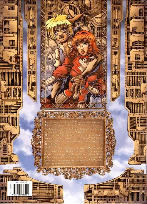 Verso de l'album Le Bleu du ciel Tome 3 Les Oubliés de l'Eden