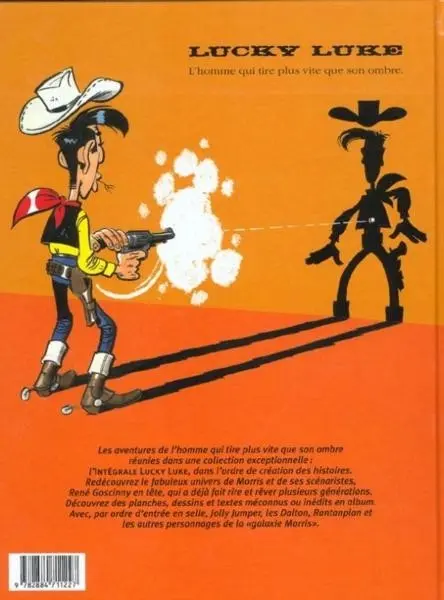 Verso de l'album Lucky Luke (2002) L'Integrale 11
