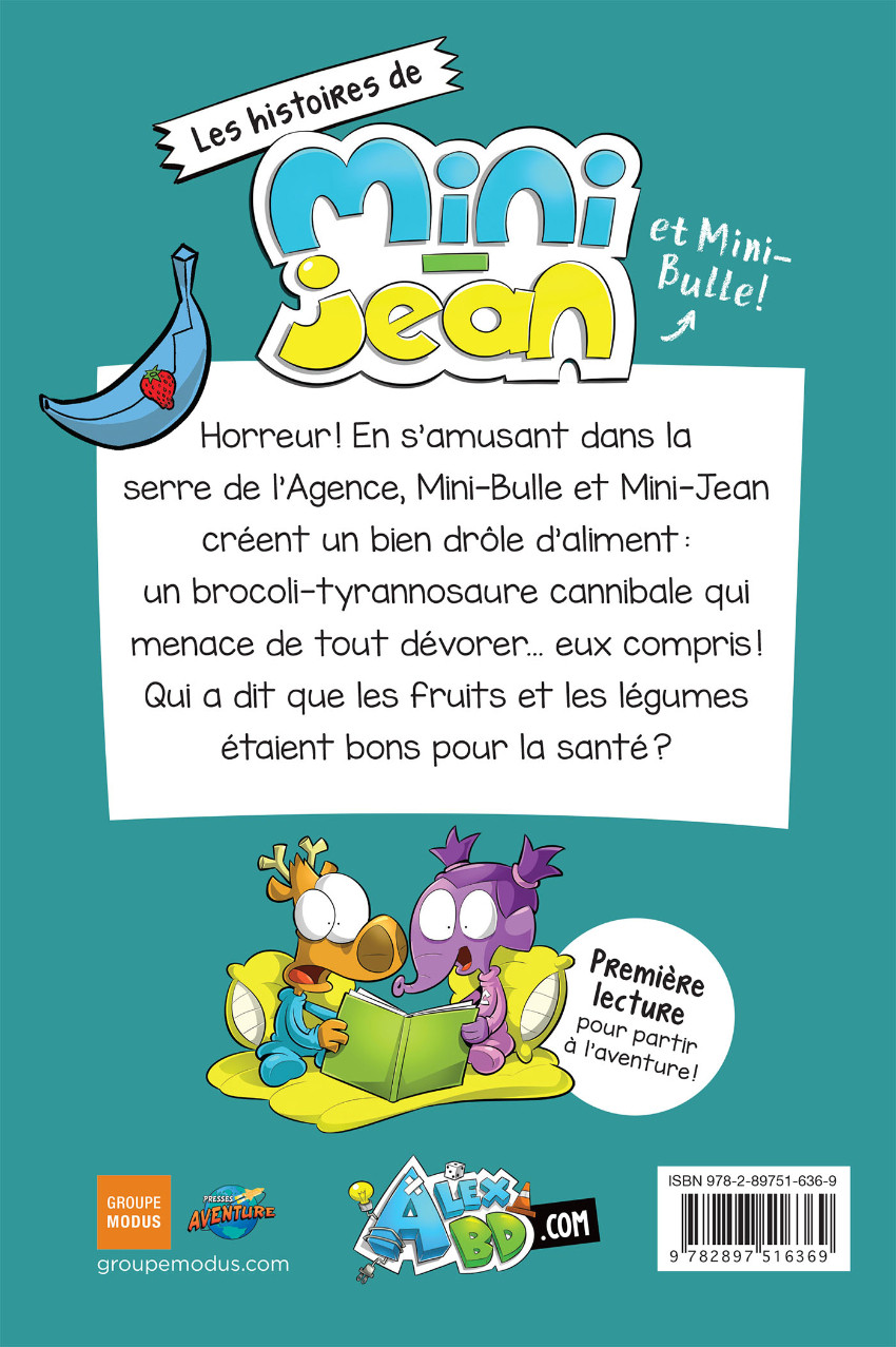 Verso de l'album Les histoires de Mini-Jean et Mini-Bulle ! Tome 5 Semer la panique
