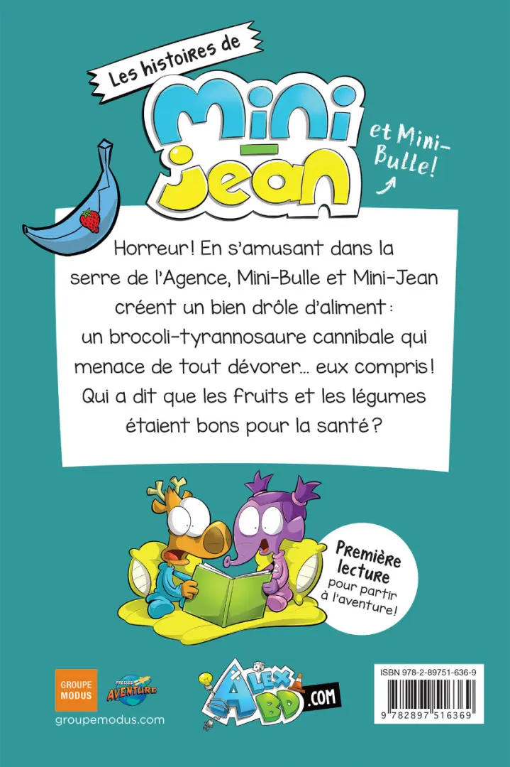 Verso de l'album Les histoires de Mini-Jean et Mini-Bulle ! Tome 5 Semer la panique