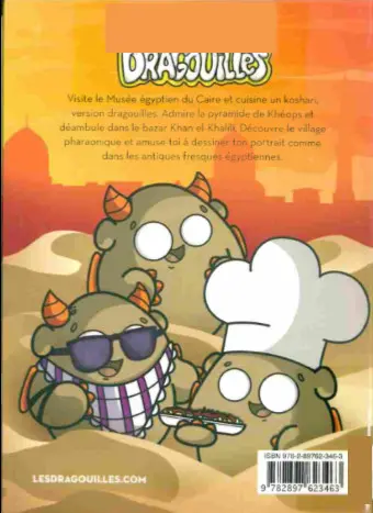 Verso de l'album Les dragouilles 20 Les orangées du Caire