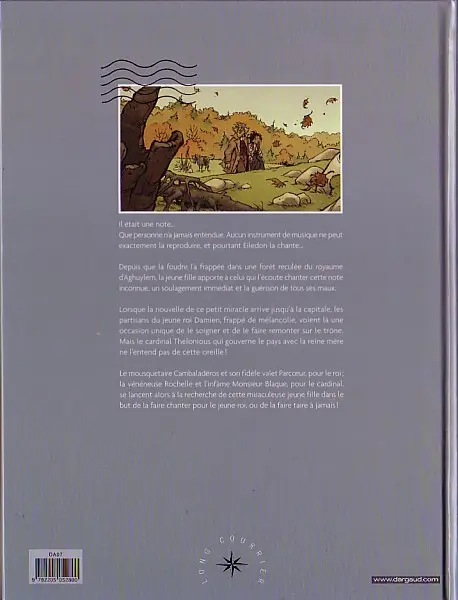 Verso de l'album Le Chant des Malpas