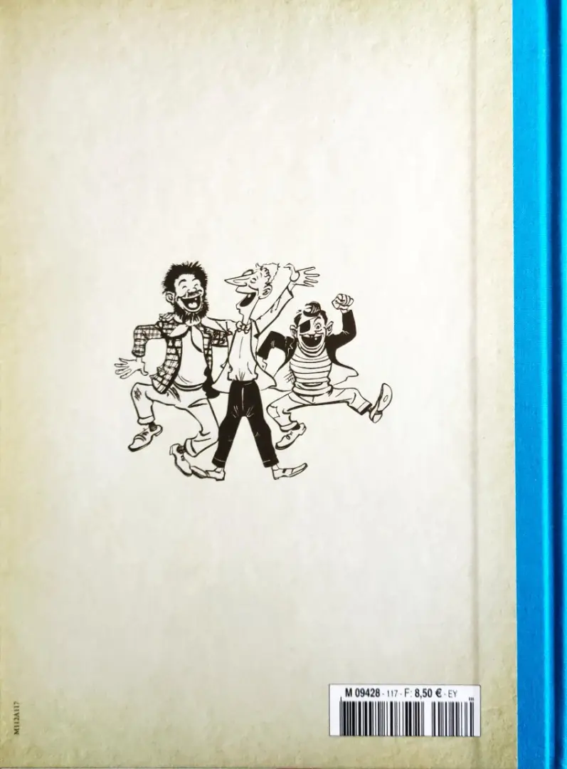 Verso de l'album Les Pieds Nickelés - La collection Tome 117 Les Pieds Nickelés producteurs