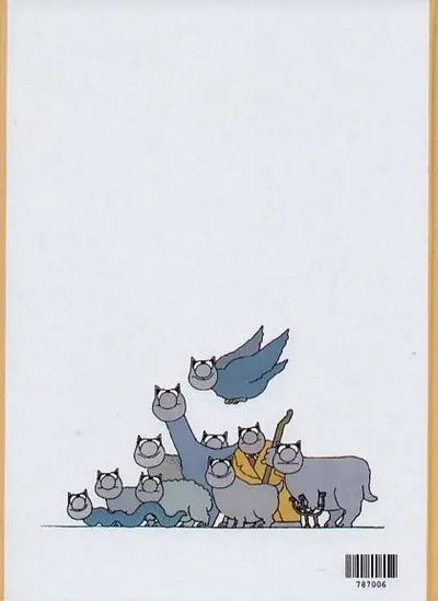 Verso de l'album Le Chat Tome 1