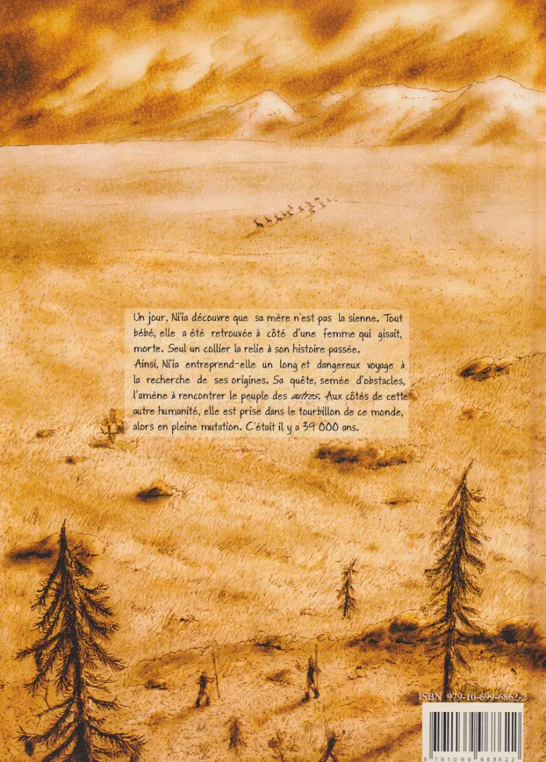 Verso de l'album Ocre