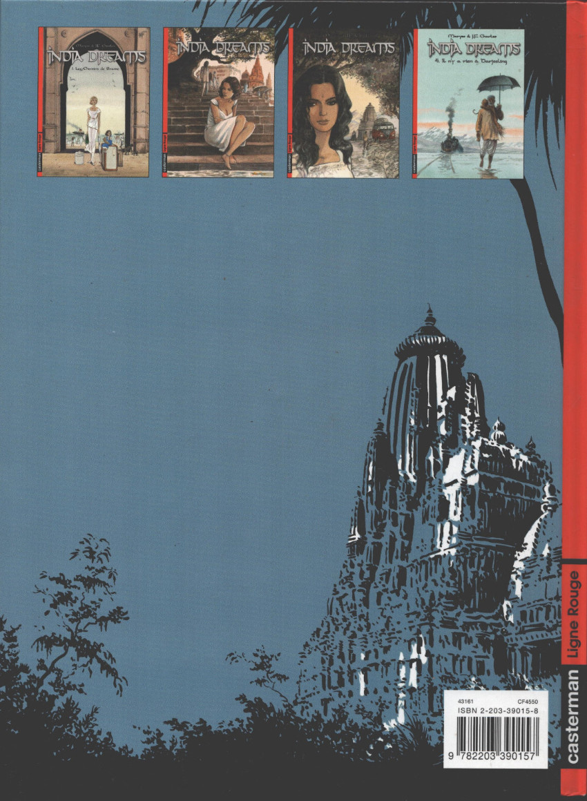 Verso de l'album India dreams Tome 2 Quand revient la mousson