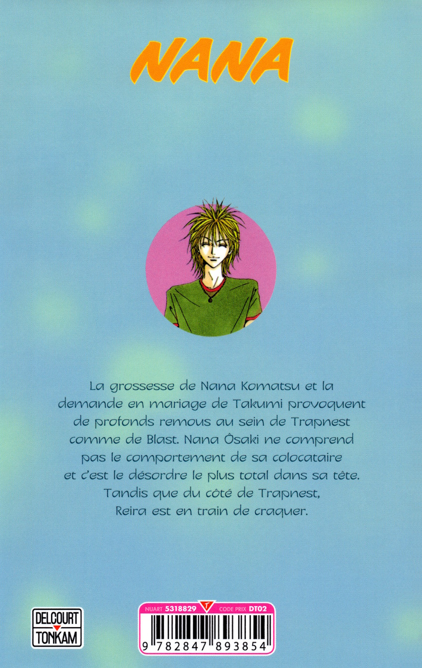 Verso de l'album Nana 9