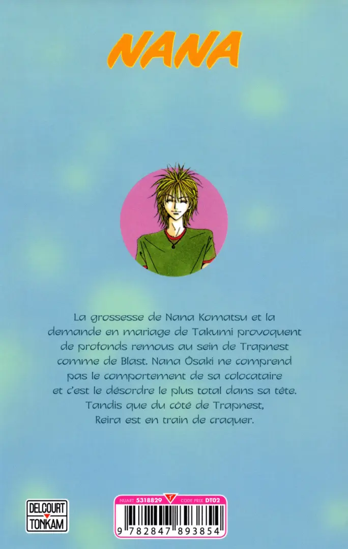 Verso de l'album Nana 9