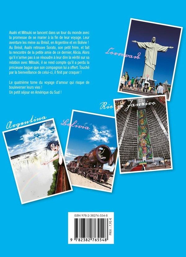 Verso de l'album L'Échappée belle : Notre voyage autour du monde 4