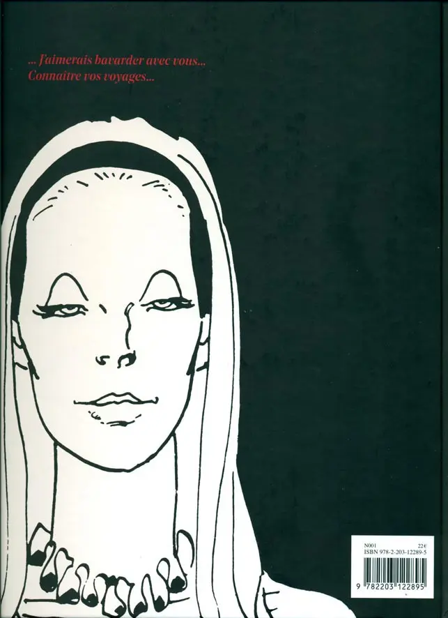 Verso de l'album Corto Maltese Tome 7 Fable de Venise