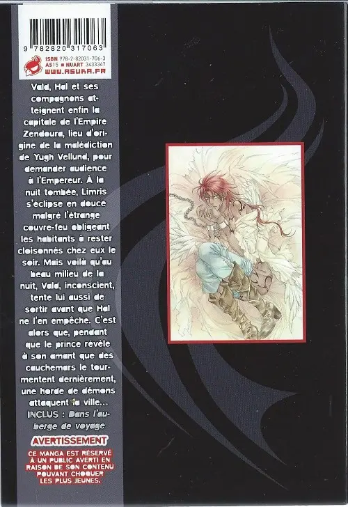 Verso de l'album Crimson Spell 5