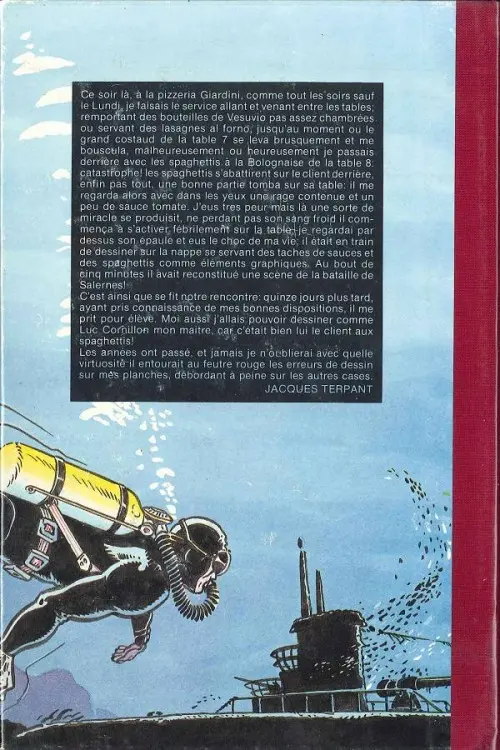 Verso de l'album Diamants vengeurs