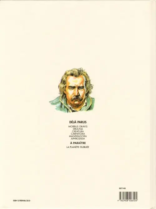 Verso de l'album Druuna Tome 6 Aphrodisia
