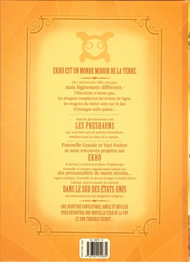 Verso de l'album Ekhö monde miroir Tome 6 Deep South