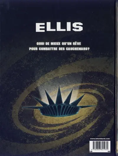 Verso de l'album Ellis Group Au-delà du portail