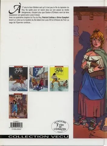 Verso de l'album Le Fou du Roy Tome 4 Le Roy et l'ombre