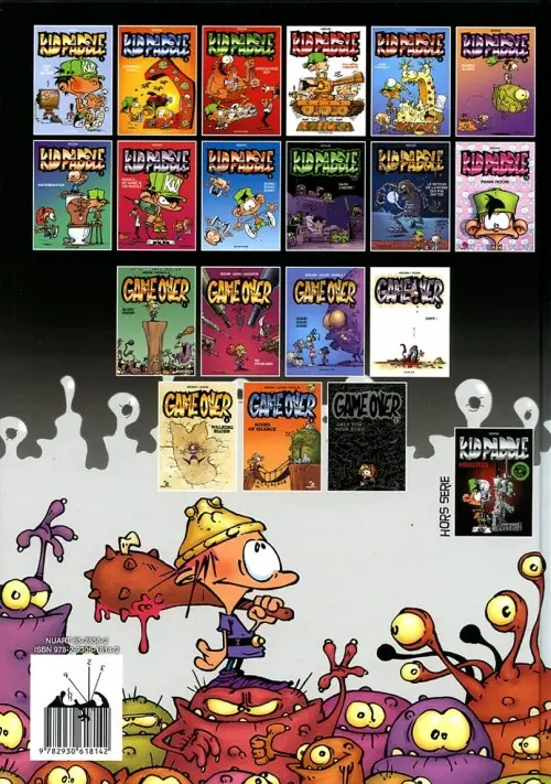 Verso de l'album Game over Tome 7 Only for your eyes