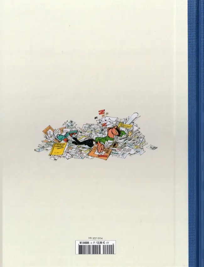 Verso de l'album Gaston La collection Tome 4